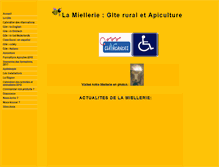 Tablet Screenshot of lamiellerie.net